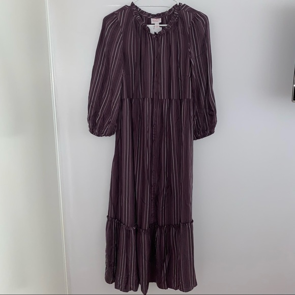 Isabel Maternity by Ingrid & Isabel Striped Maternity Dress Size S NWT - Picture 3 of 7